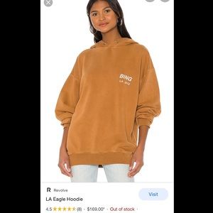 Anine Bing Eagle Hoodie NWT